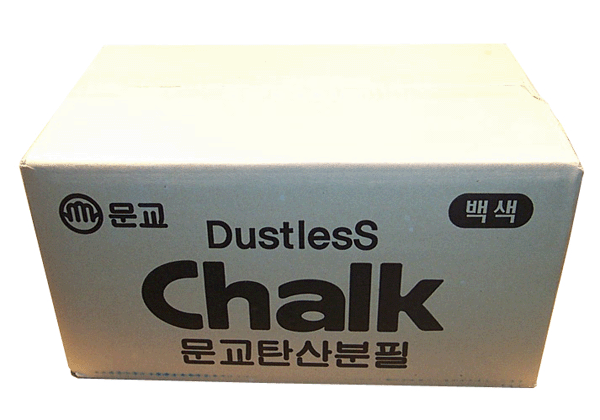 문교탄산분필(흰색)/박스